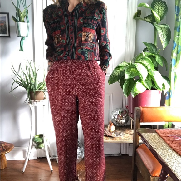 SOLD! patterned pant - Picture 5 of 5